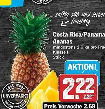 AEZ Costa rica panama ananas Angebot