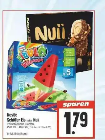 Edeka Nestlé Schöller Eis Oder Nuii Angebot