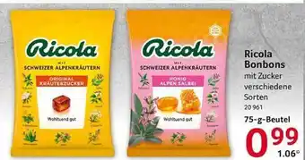 Selgros Ricola bonbons Angebot