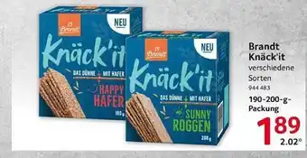 Selgros Brandt knäck'it Angebot