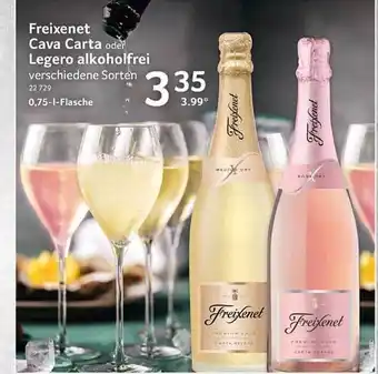 Selgros Freixenet cava carta oder legero alkoholfrei Angebot