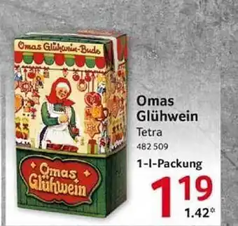 Selgros Omas glühwein Angebot