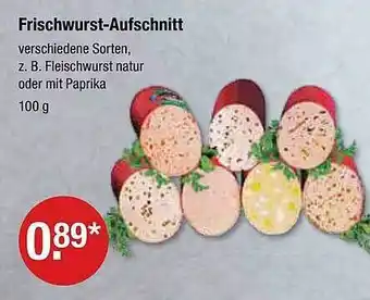 V Markt Frischwurst-aufschnitt Angebot