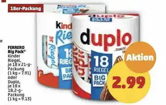 PENNY Ferrero big pack Angebot