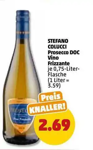 PENNY Stefano colucci prosecco doc vino frizzante Angebot