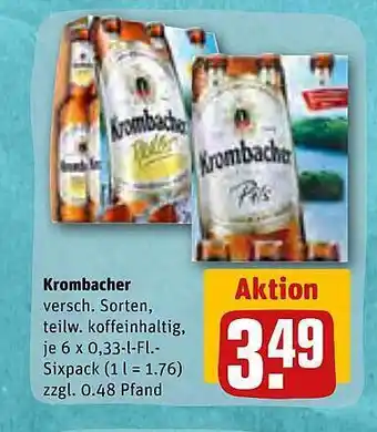 REWE Krombacher Angebot