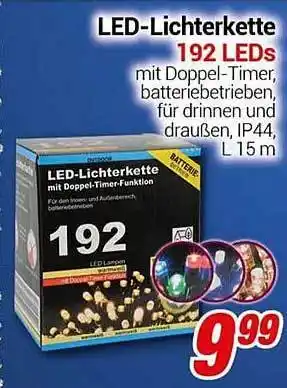 CENTERSHOP Led-lichterkette 192 leds Angebot