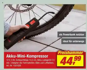 toom Baumarkt Akku-mini-kompressor Angebot