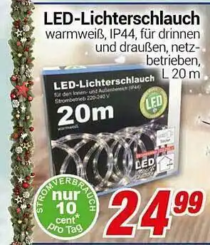 CENTERSHOP Led-lichterschlauch Angebot