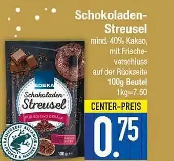 E-Center Schokoladen-streusel Angebot