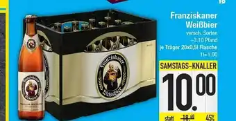 E-Center Franziskaner weißbier Angebot