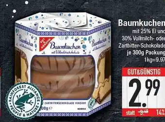 E-Center Gut & günstig baumkuchen Angebot