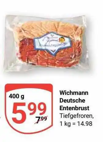 Globus Wichmann deutsche entenbrust Angebot