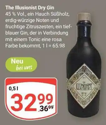 Globus The illusionist dry gin Angebot