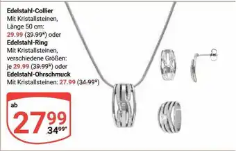 Globus Edelstahl-collier, -ring oder -ohrschmuck Angebot