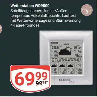 Globus Techno line wetterstation wd9000 Angebot