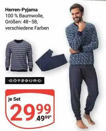 Globus Götzdurg herren-pyjama Angebot