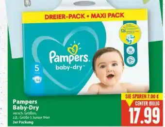 E-Center Pampers Baby-dry Angebot