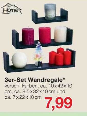 Jawoll Tim home 3er-set wandregale Angebot