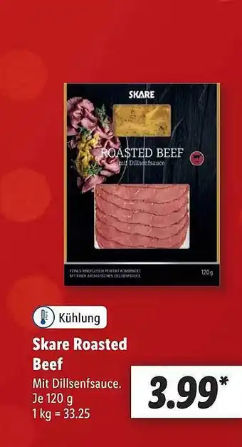 Lidl Skare roasted beef Angebot