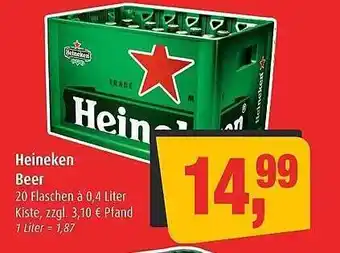 Markant Heineken beer Angebot