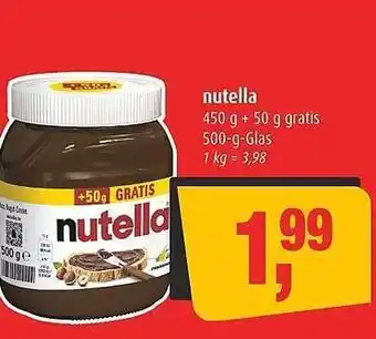 Markant Nutella Angebot