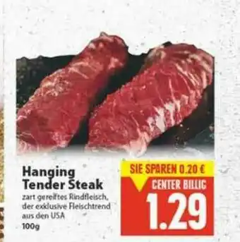 E-Center Hanging Tender Steak Angebot