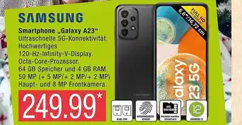 Marktkauf Samsung smartphone „galaxy a23“ Angebot