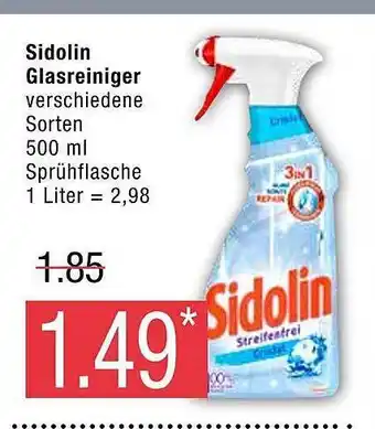 Marktkauf Sidolin glasreiniger Angebot