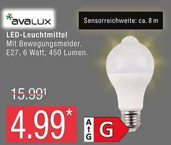 Marktkauf Avalux led-leuchtmittel Angebot