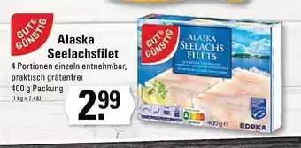 Meyer's Frischemarkt Gut & günstig alaska seelachsfilet Angebot