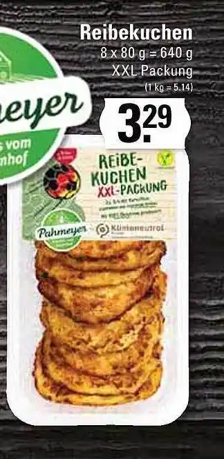 Meyer's Frischemarkt Reibekuchen Angebot