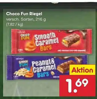 Netto Marken-Discount Choco fun riegel Angebot