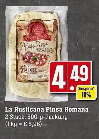 E-Center La rusticana pinsa romana Angebot