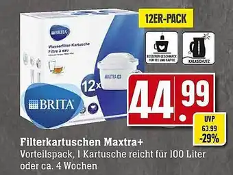 E-Center Brita filterkartuschen maxtra+ Angebot