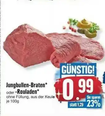 Edeka Jungbullen-braten Oder -rouladen Angebot