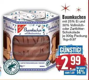 Edeka Baumkuchen gut & günstig Angebot