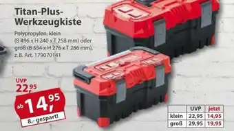 Sonderpreis Baumarkt Titan-plus werkzeugkiste Angebot