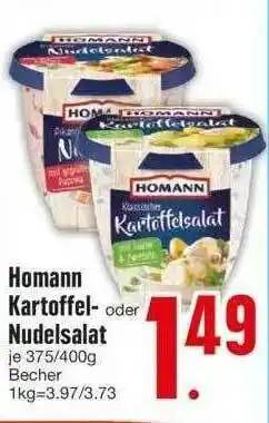 Edeka Homann Kartoffel- Oder Nudelsalat Angebot