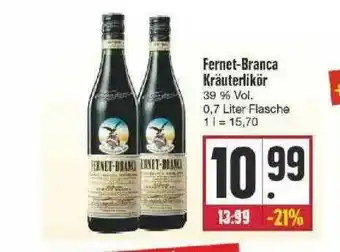 Edeka Fernet-branca Kräuterlikör Angebot