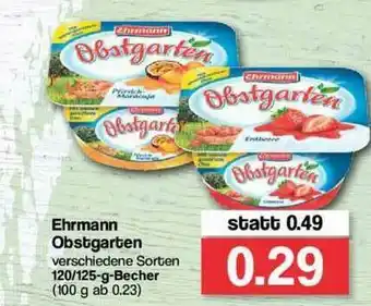 Famila Nord Ost Ehrmann Obstgarten Angebot