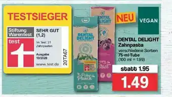 Famila Nord Ost Dental Delight Zahnpasta Angebot