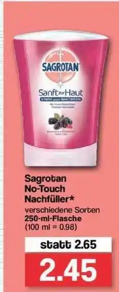 Famila Nord Ost Sagrotan No Touch Nachfüller Angebot