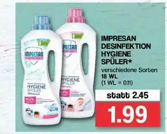 Famila Nord Ost Impresan Desinfektion Hygiene Spüler Angebot