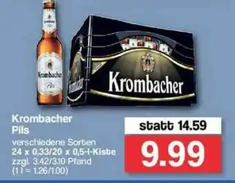 Famila Nord Ost Krombacher Pils Angebot