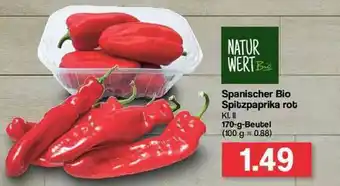 Famila Nord Ost Natur Wert Bio Spanischer Spitzpaprika Rot Angebot