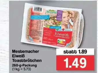 Famila Nord Ost Mestemacher Eiweiß Toastbrötchen Angebot