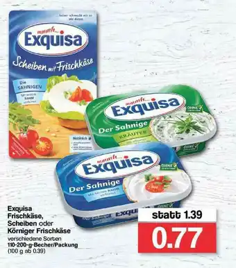 Famila Nord Ost Exquisa Frischkäse, Scheiben Oder Körniger Frischkäse Angebot