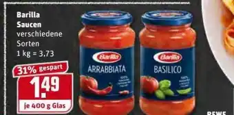 REWE Kaufpark Barilla Saucen Angebot