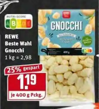 REWE Kaufpark Rewe Beste Wahl Gnocchi Angebot